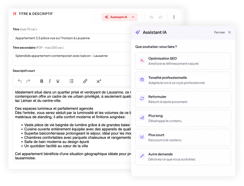 Rédaction assistée par IA