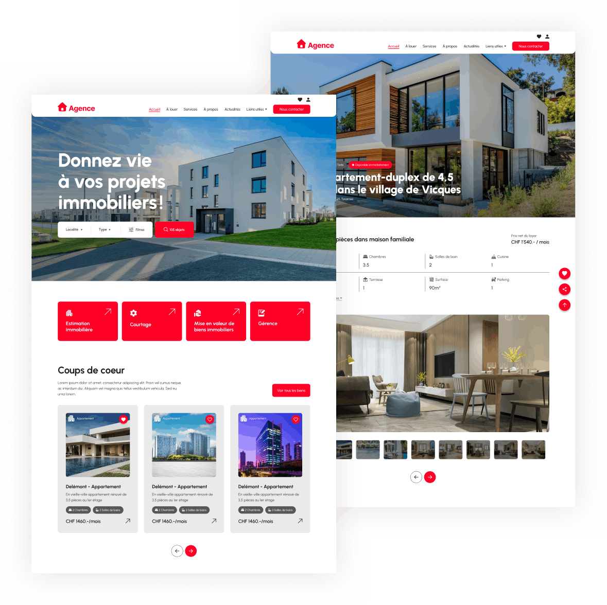 Sites web connecté (Qweb)